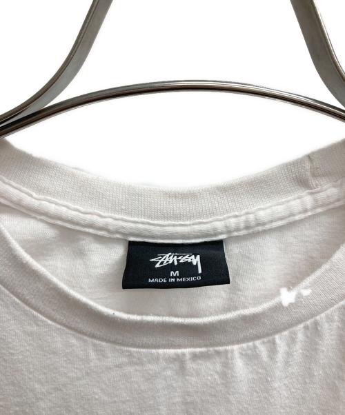 stussy（ステューシー）stussy (ステューシー) World Tour Tee ホワイト サイズ:Mの古着・服飾アイテム