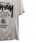 中古・古着 stussy (ステューシー) World Tour Tee ホワイト サイズ:M：4000円