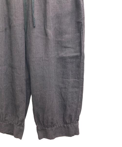 根々（ネネ）根々 (ネネ) チェックパンツ ブラック サイズ:表記無しの古着・服飾アイテム