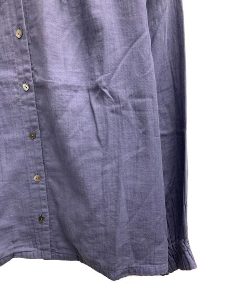 根々（ネネ）根々 (ネネ) フリルカラーブラウス ネイビー サイズ:表記無しの古着・服飾アイテム