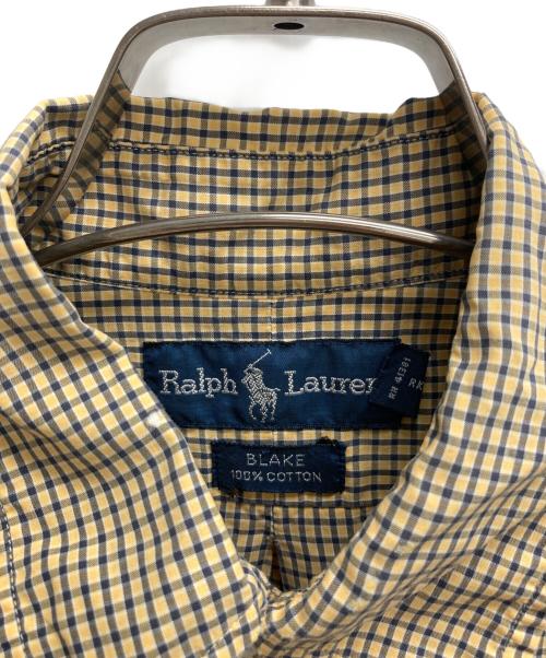 RALPH LAUREN（ラルフローレン）RALPH LAUREN (ラルフローレン) BLAKEボタンダウンシャツ ブラウン サイズ:Sの古着・服飾アイテム