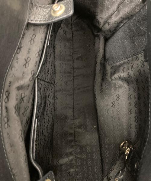 ANYA HINDMARCH（アニヤ・ハインドマーチ）ANYA HINDMARCH (アニヤハインドマーチ) Ebury2WAYバッグ ブラックの古着・服飾アイテム