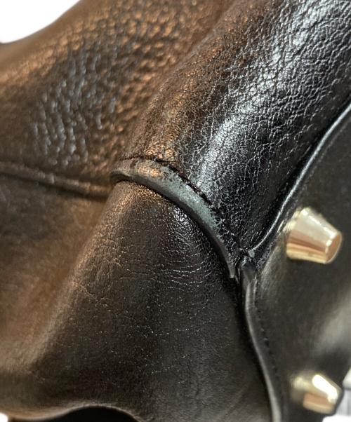 ANYA HINDMARCH（アニヤ・ハインドマーチ）ANYA HINDMARCH (アニヤハインドマーチ) Ebury2WAYバッグ ブラックの古着・服飾アイテム