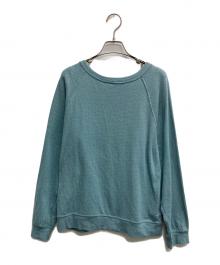 FRAMeWORK（フレームワーク）の古着「23AW スラブベア天竺プルオーバー」｜ブルー