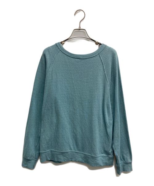 FRAMeWORK（フレームワーク）FRAMeWORK (フレームワーク) 23AW スラブベア天竺プルオーバー ブルー サイズ:FREEの古着・服飾アイテム