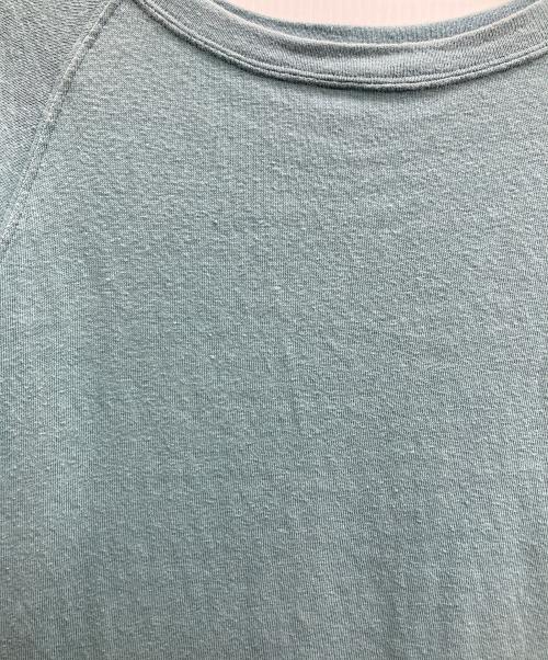 FRAMeWORK（フレームワーク）FRAMeWORK (フレームワーク) 23AW スラブベア天竺プルオーバー ブルー サイズ:FREEの古着・服飾アイテム