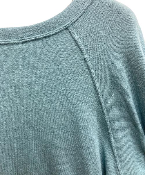 FRAMeWORK（フレームワーク）FRAMeWORK (フレームワーク) 23AW スラブベア天竺プルオーバー ブルー サイズ:FREEの古着・服飾アイテム