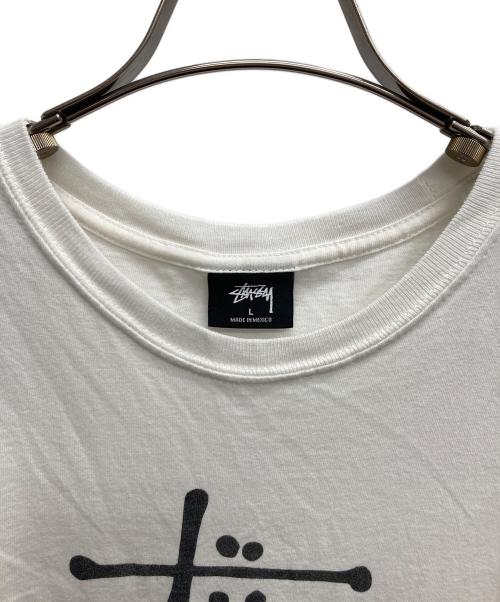 stussy（ステューシー）stussy (ステューシー) WORLD TOUR TEE ホワイト サイズ:Lの古着・服飾アイテム