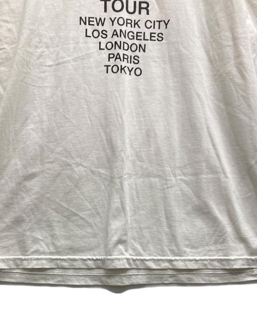 stussy（ステューシー）stussy (ステューシー) WORLD TOUR TEE ホワイト サイズ:Lの古着・服飾アイテム