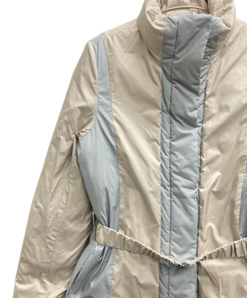 Paul Smith BLACK（ポールスミスブラック）Paul Smith BLACK (ポールスミスブラック) リバーシブルダウンコート グレー×アイボリー サイズ:38の古着・服飾アイテム