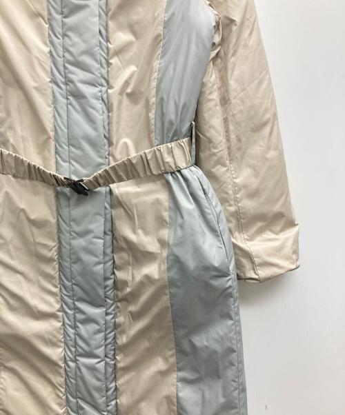 Paul Smith BLACK（ポールスミスブラック）Paul Smith BLACK (ポールスミスブラック) リバーシブルダウンコート グレー×アイボリー サイズ:38の古着・服飾アイテム