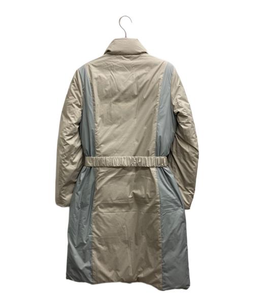 Paul Smith BLACK（ポールスミスブラック）Paul Smith BLACK (ポールスミスブラック) リバーシブルダウンコート グレー×アイボリー サイズ:38の古着・服飾アイテム