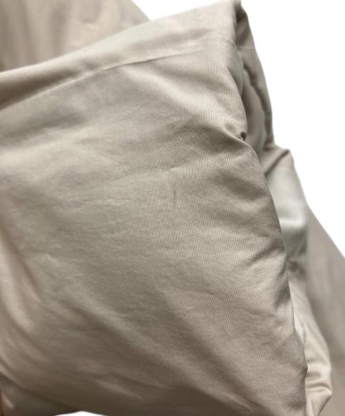 Paul Smith BLACK（ポールスミスブラック）Paul Smith BLACK (ポールスミスブラック) リバーシブルダウンコート グレー×アイボリー サイズ:38の古着・服飾アイテム