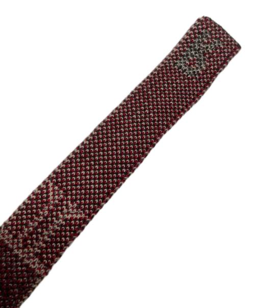 45R（フォーティファイブ・アール）45R (フォーティファイブ・アール) ネイティブニットのベルト レッドの古着・服飾アイテム