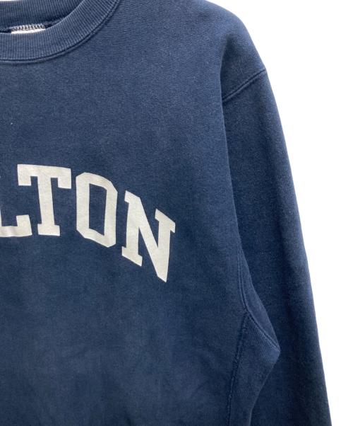 Champion REVERSE WEAVE（チャンピオン リバース ウィーブ）Champion REVERSE WEAVE (チャンピオン リバース ウィーブ) 90’sリバースウィーブプリントスウェット ネイビー サイズ:X−LARGEの古着・服飾アイテム