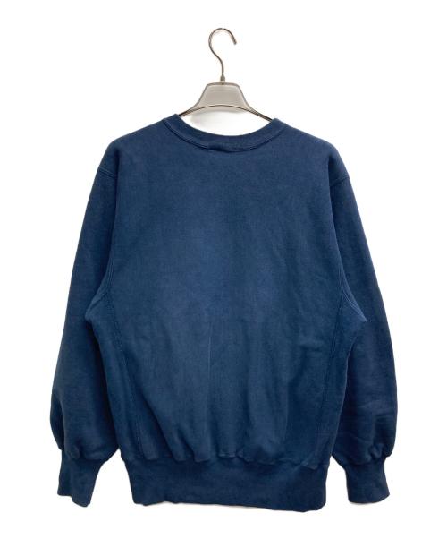 Champion REVERSE WEAVE（チャンピオン リバース ウィーブ）Champion REVERSE WEAVE (チャンピオン リバース ウィーブ) 90’sリバースウィーブプリントスウェット ネイビー サイズ:X−LARGEの古着・服飾アイテム