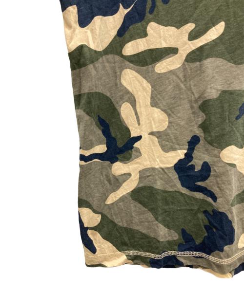 DIESEL（ディーゼル）DIESEL (ディーゼル) カモ柄Tシャツ カーキ サイズ:XLの古着・服飾アイテム