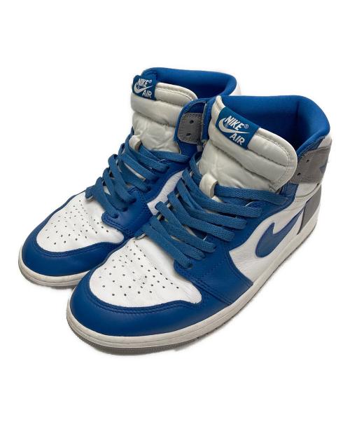 NIKE（ナイキ）NIKE (ナイキ) NIKE AIR JORDAN 1 RETRO HIGH OG ブルー サイズ:UK9の古着・服飾アイテム