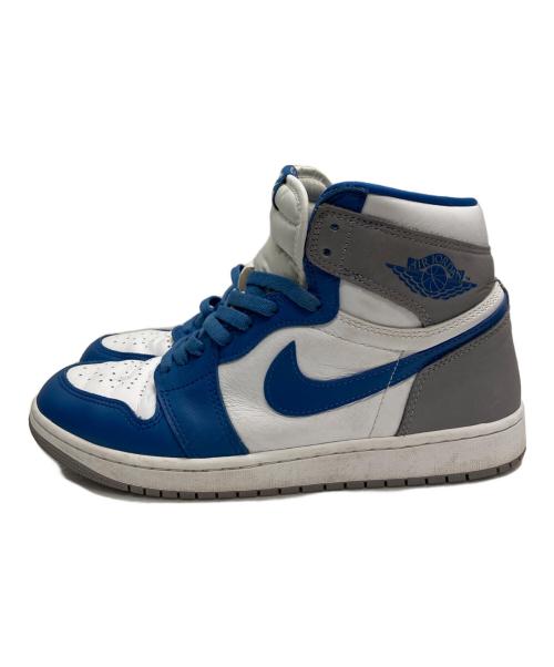 NIKE（ナイキ）NIKE (ナイキ) NIKE AIR JORDAN 1 RETRO HIGH OG ブルー サイズ:UK9の古着・服飾アイテム