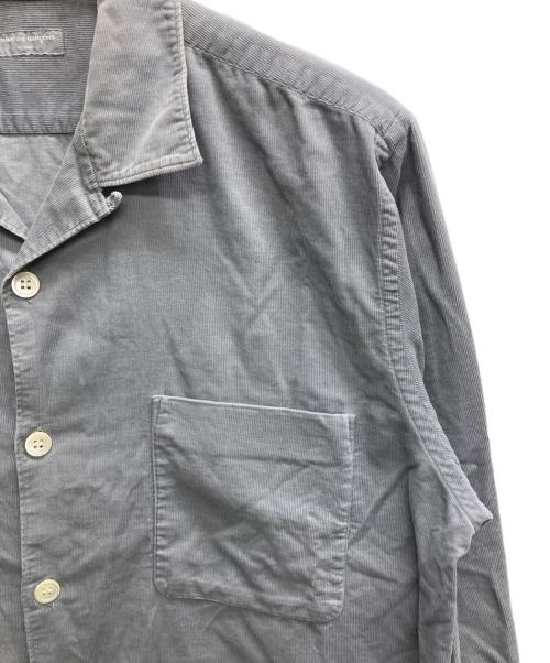 COMME des GARCONS HOMME（コムデギャルソン オム）COMME des GARCONS HOMME (コムデギャルソン オム) コーデュロイシャツ グレー サイズ:表記無しの古着・服飾アイテム