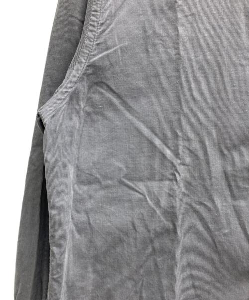 COMME des GARCONS HOMME（コムデギャルソン オム）COMME des GARCONS HOMME (コムデギャルソン オム) コーデュロイシャツ グレー サイズ:表記無しの古着・服飾アイテム
