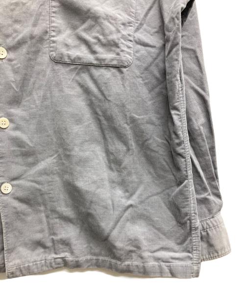 COMME des GARCONS HOMME（コムデギャルソン オム）COMME des GARCONS HOMME (コムデギャルソン オム) コーデュロイシャツ グレー サイズ:表記無しの古着・服飾アイテム