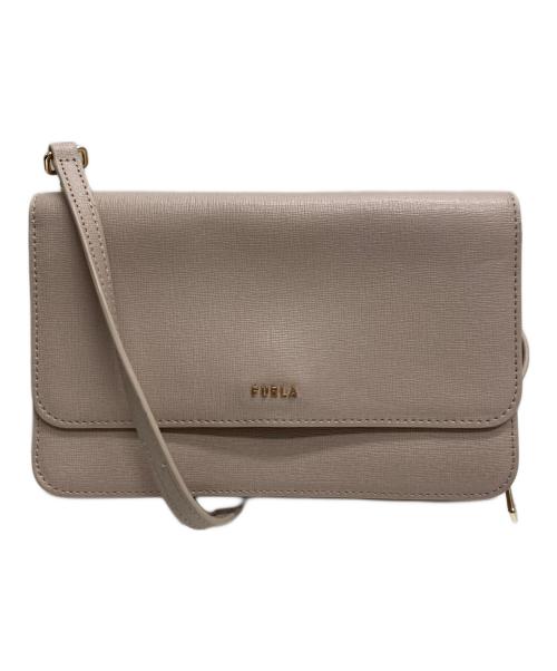 FURLA（フルラ）FURLA (フルラ) リーヴァショルダーバッグ ピンクの古着・服飾アイテム