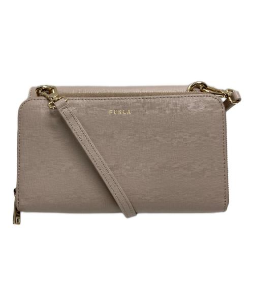 FURLA（フルラ）FURLA (フルラ) リーヴァショルダーバッグ ピンクの古着・服飾アイテム