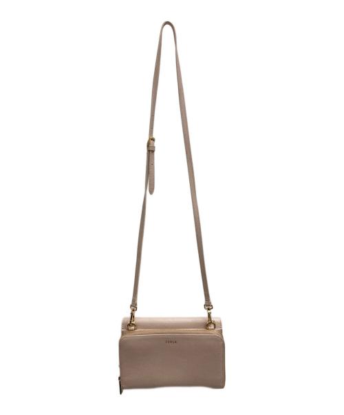 FURLA（フルラ）FURLA (フルラ) リーヴァショルダーバッグ ピンクの古着・服飾アイテム