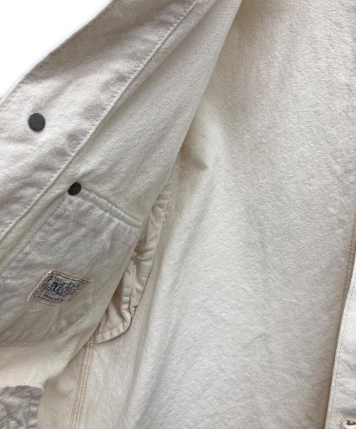 POLO RALPH LAUREN（ポロ・ラルフローレン）POLO RALPH LAUREN (ポロ・ラルフローレン) トラッカージャケット ホワイト サイズ:Sの古着・服飾アイテム