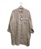BARNYARDSTORMバンヤードストーム）の古着「シャツワンピース」｜ベージュ