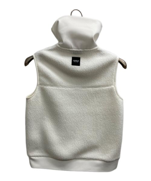 AIGLE（エーグル）AIGLE (エーグル) フリースベスト アイボリー サイズ:36の古着・服飾アイテム