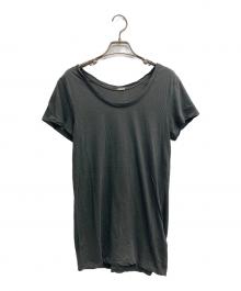 MARGARET HOWELL（マーガレットハウエル）の古着「半袖カットソー」｜オリーブ