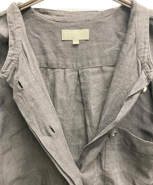 MARGARET HOWELL（マーガレットハウエル）MARGARET HOWELL (マーガレットハウエル) SHIRTING LINEN ブラウン サイズ:2の古着・服飾アイテム