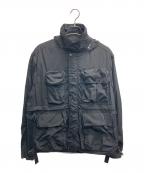 C.P COMPANYシーピーカンパニー）の古着「24SS Chrome-R Goggle Utility Jacket」｜ブラック