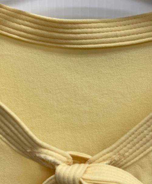 TOMORROW LAND collection（トゥモローランドコレクション）TOMORROW LAND collection (トゥモローランドコレクション) ポリエステルアムンゼン ボウタイブラウス スカイブルー サイズ:36の古着・服飾アイテム