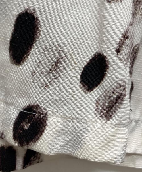 AKIRA NAKA（アキラナカ）AKIRA NAKA (アキラナカ) ドットパターンショートスリーブシャツジャケット ホワイト サイズ:1の古着・服飾アイテム