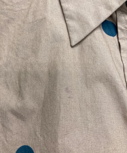 MARGARET HOWELL（マーガレットハウエル）MARGARET HOWELL (マーガレットハウエル) ドットシャツ ブラウン サイズ:1の古着・服飾アイテム