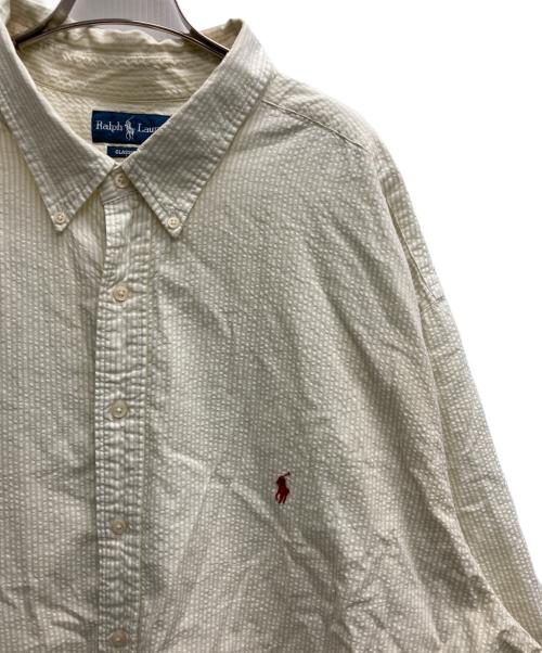 RALPH LAUREN（ラルフローレン）RALPH LAUREN (ラルフローレン) 半袖シャツ グリーン サイズ:4XLの古着・服飾アイテム