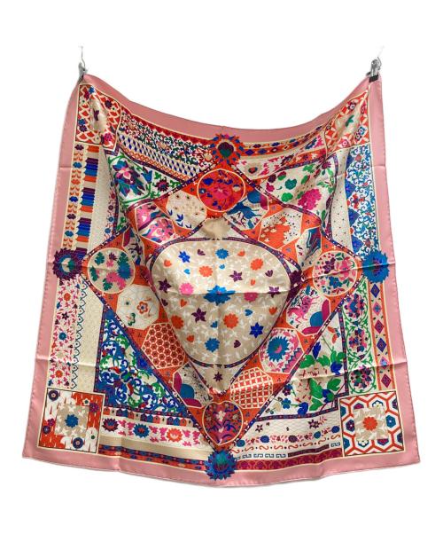 HERMES（エルメス）HERMES (エルメス) カレ90 COLLECTIONS IMPERIALES ピンク 未使用品の古着・服飾アイテム