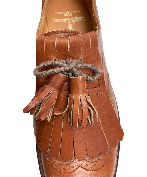 RALPH LAUREN（ラルフローレン）RALPH LAUREN (ラルフローレン) キルトタッセルローファー ブラウン サイズ:23　1/2の古着・服飾アイテム