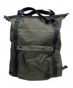 PORTERポーター）の古着「FLAT  2WAY RUCKSACK」｜カーキ