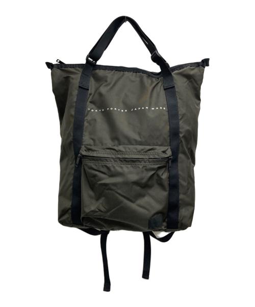 PORTER（ポーター）PORTER (ポーター) FLAT  2WAY RUCKSACK カーキの古着・服飾アイテム