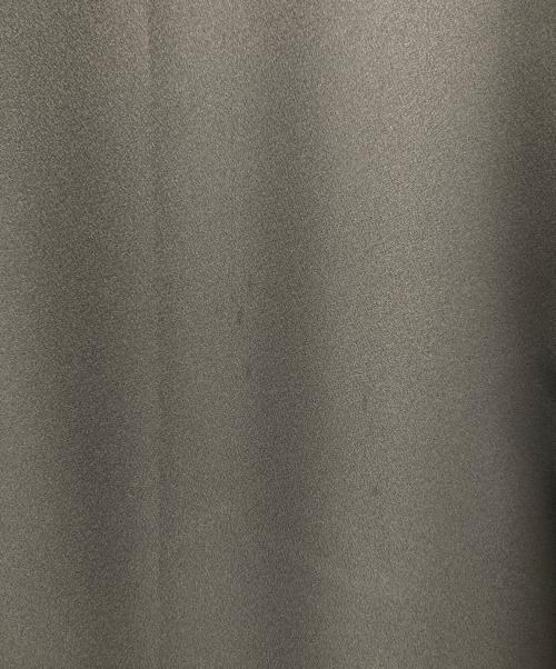 icB（アイシービー）icB (アイシービー) FluidBackSatinドルマンスリーブワンピース グレー サイズ:9の古着・服飾アイテム