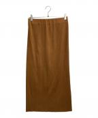 Nobleノーブル）の古着「トタンテレコタイトスカート」｜ブラウン