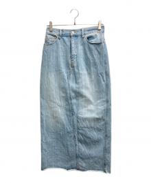 RIVE DROITE（リヴドロワ）の古着「DENIMスカート」｜ブルー