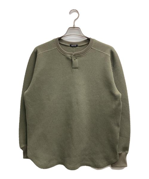 Denham（デンハム）Denham (デンハム) TECH THERMAL LS TEE オリーブ サイズ:記載無しの古着・服飾アイテム
