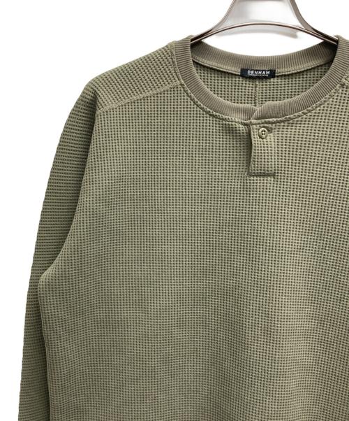 Denham（デンハム）Denham (デンハム) TECH THERMAL LS TEE オリーブ サイズ:記載無しの古着・服飾アイテム