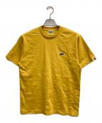 A BATHING APEア ベイシング エイプ）の古着「STA One Point Tee」｜イエロー