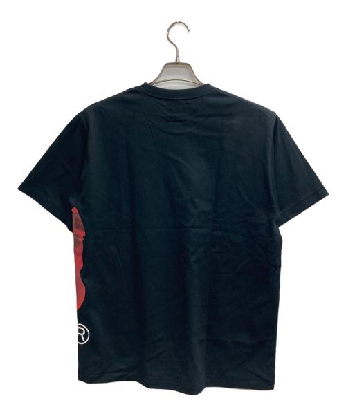 A BATHING APE（ア ベイシング エイプ）A BATHING APE (ア ベイシング エイプ) Color Camo Side Big Ape Head Tee ブラック サイズ:Lの古着・服飾アイテム
